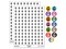 Letter G Uppercase Cute Typewriter Font 200+ 0.50" Round Stickers